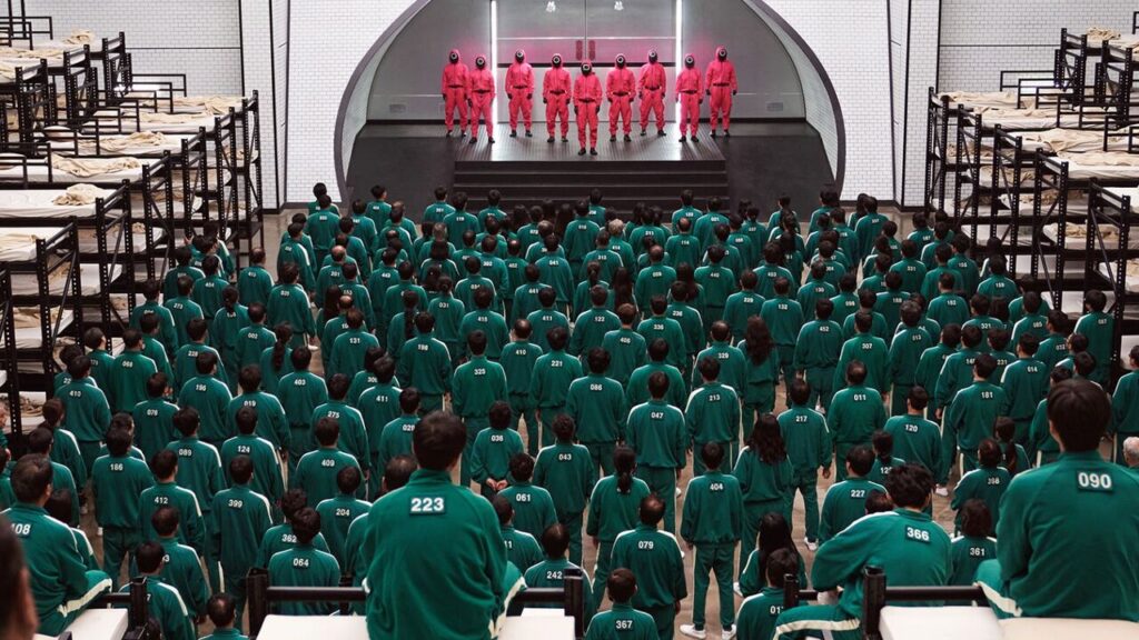 Escena de 'El juego del calamar'