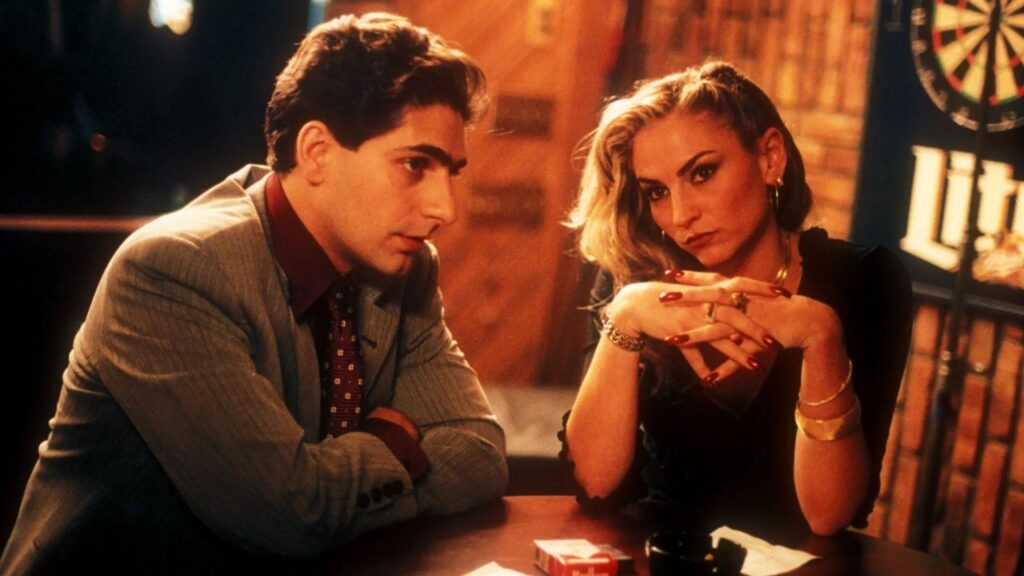 Christopher y su novia en 'Los Soprano'