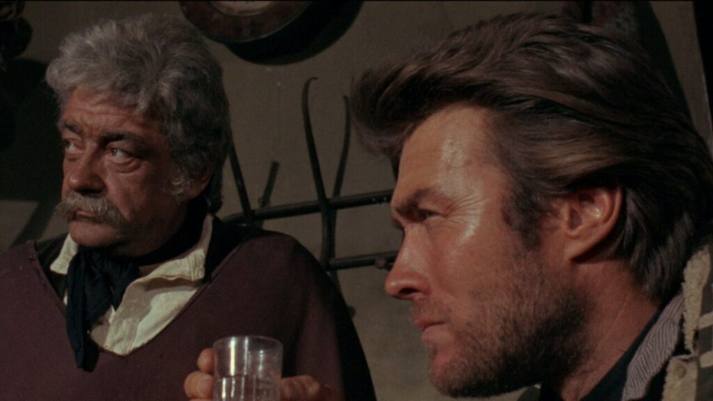 Clint Eastwood en 'Por un puñado de Dólares'