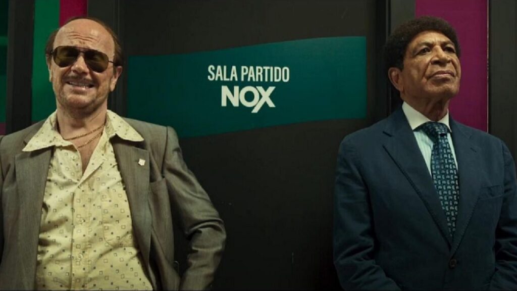 Torrente y el negro de NOX en 'Torrente presidente'