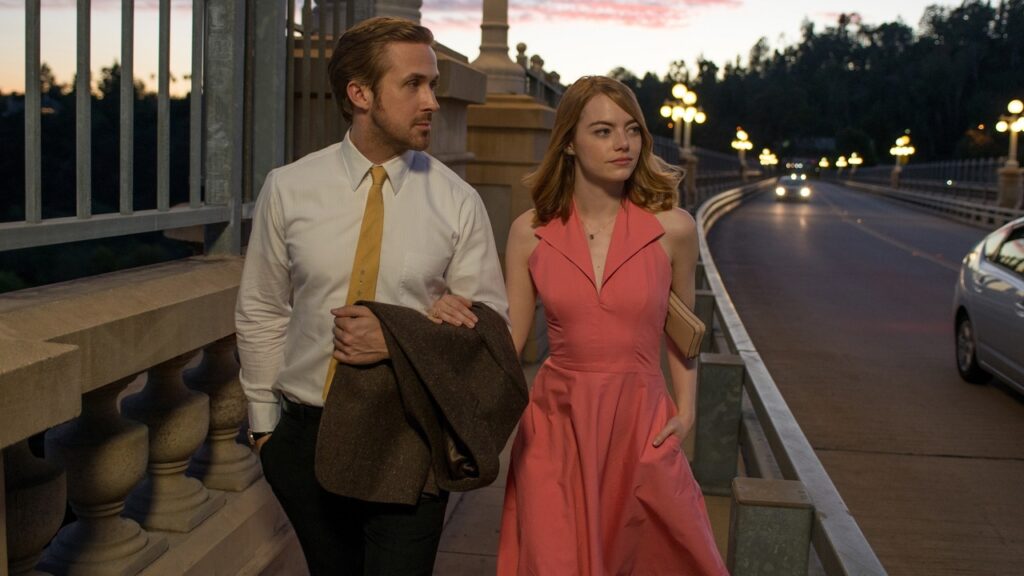 Gosling y Stone en 'La La Land'