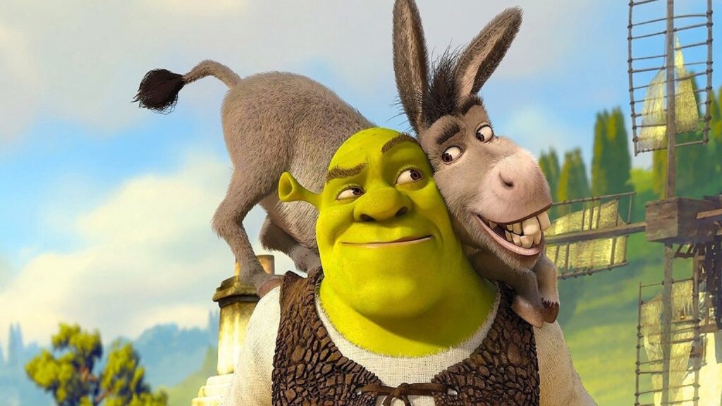 Shrek y Asno