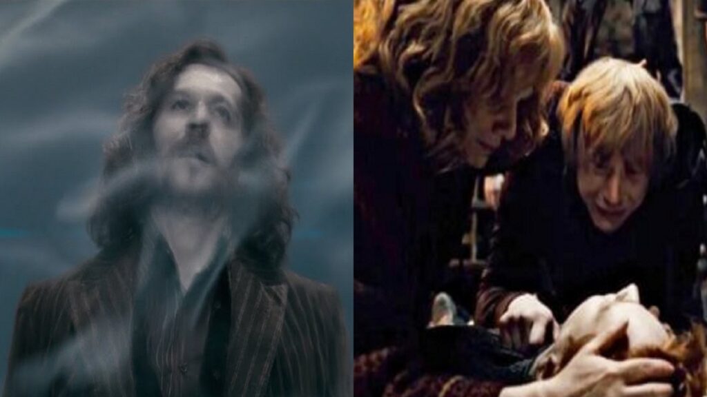 Muertes de Sirius Black y Fred Weasley en 'Harry Potter'