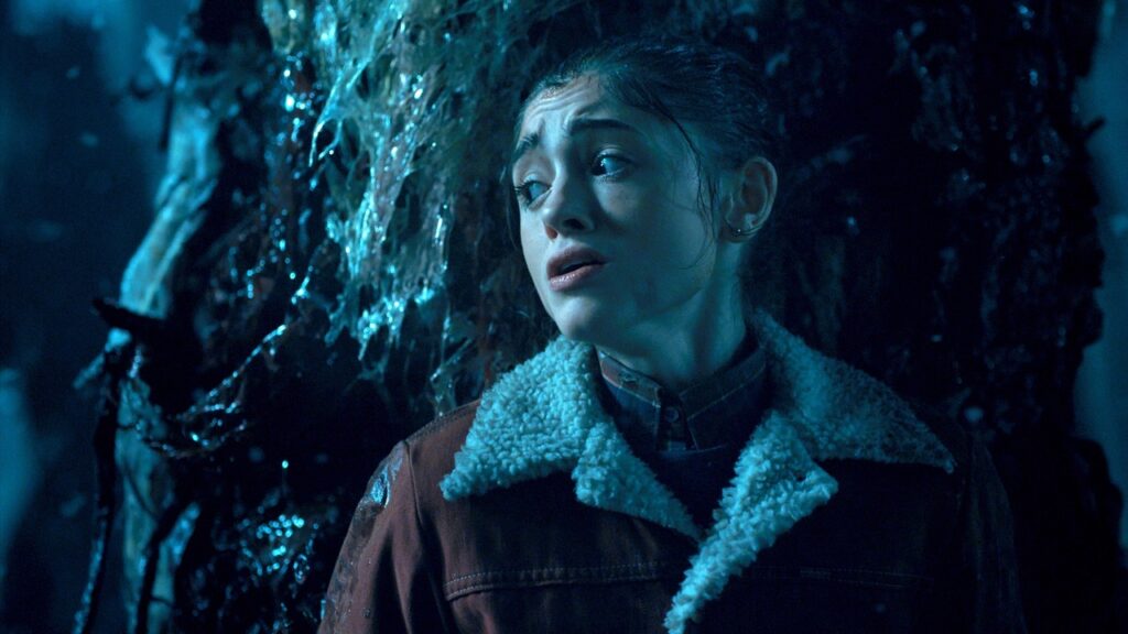 Nancy en el otro lado en 'Stranger Things'