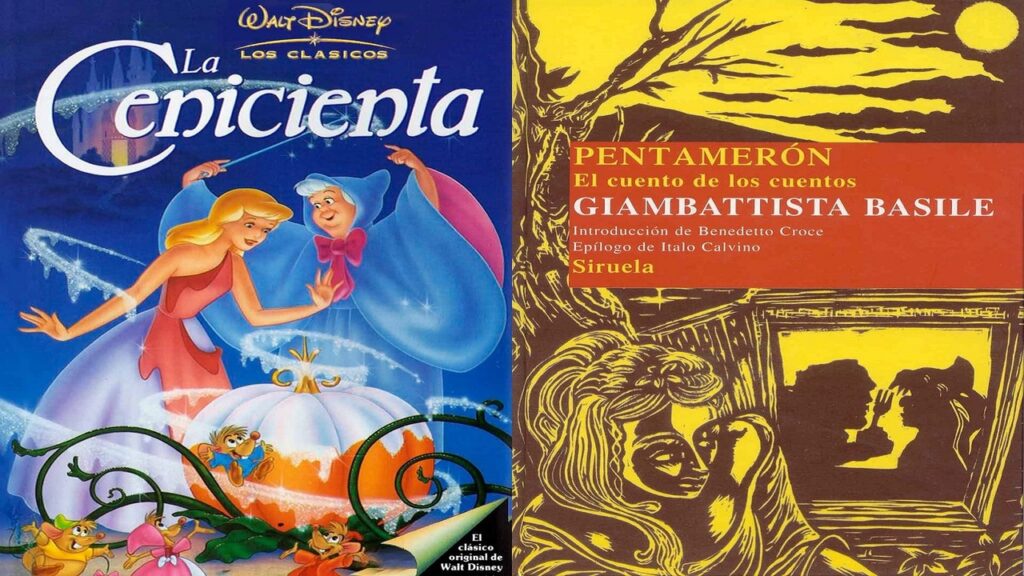 Película y libro de 'La cenicienta'