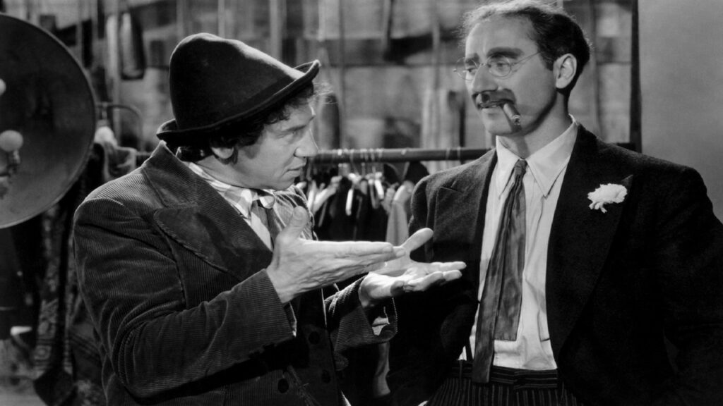 Chico Marx y Groucho Marx