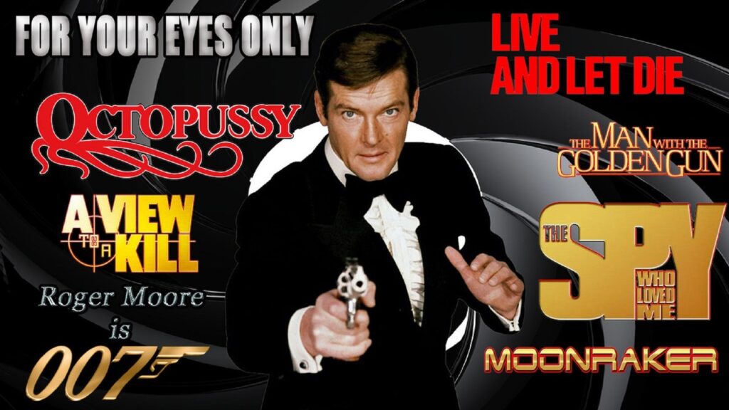 Películas de Roger Moore como James Bond