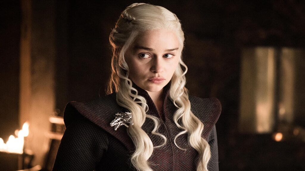 Emilia Clarke en 'Juego de tronos'