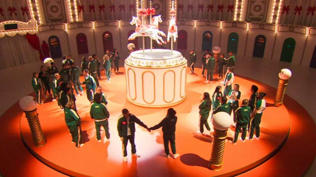 Tiovivo en 'El juego del calamar'