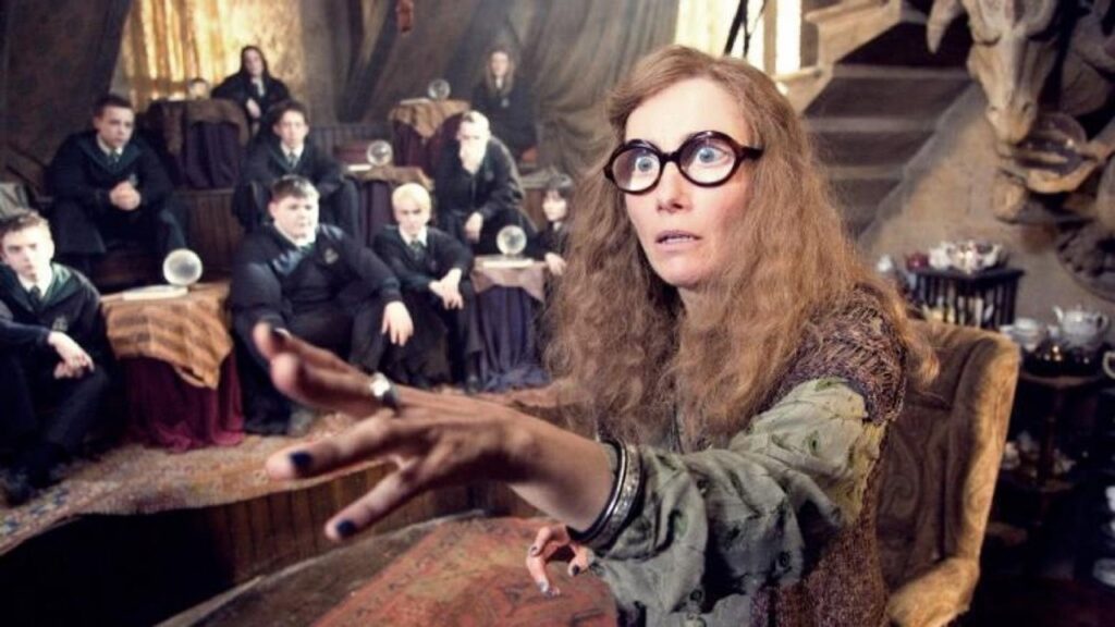Trelawney en 'Harry Potter'