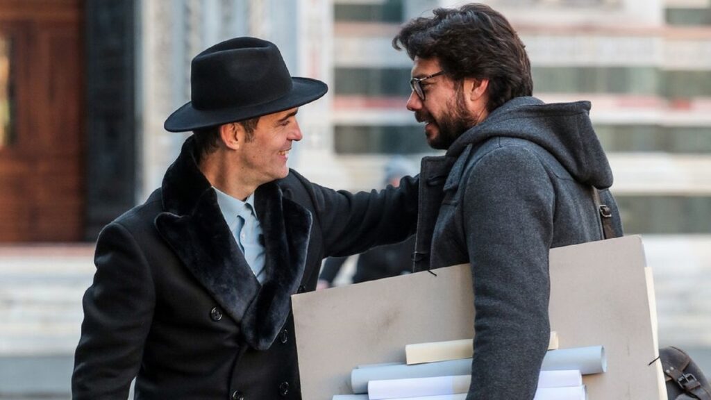 Berlín y el profesor en Florencia en 'La casa de papel'