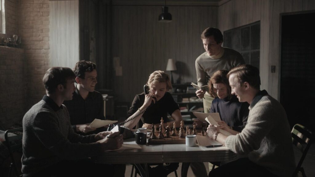 Amigos de Beth en 'Gambito de dama'