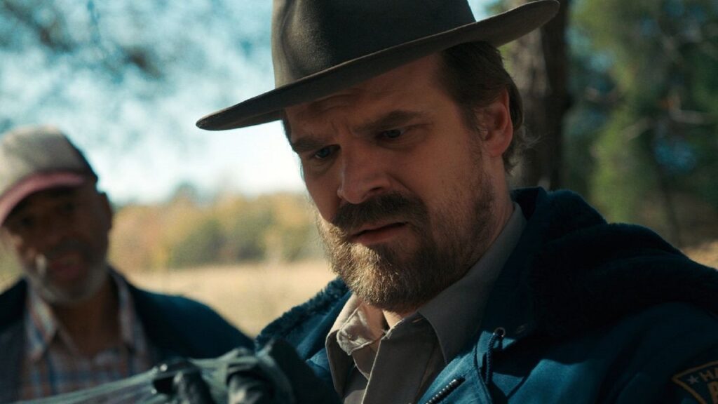 Hopper en 'Stranger Things'