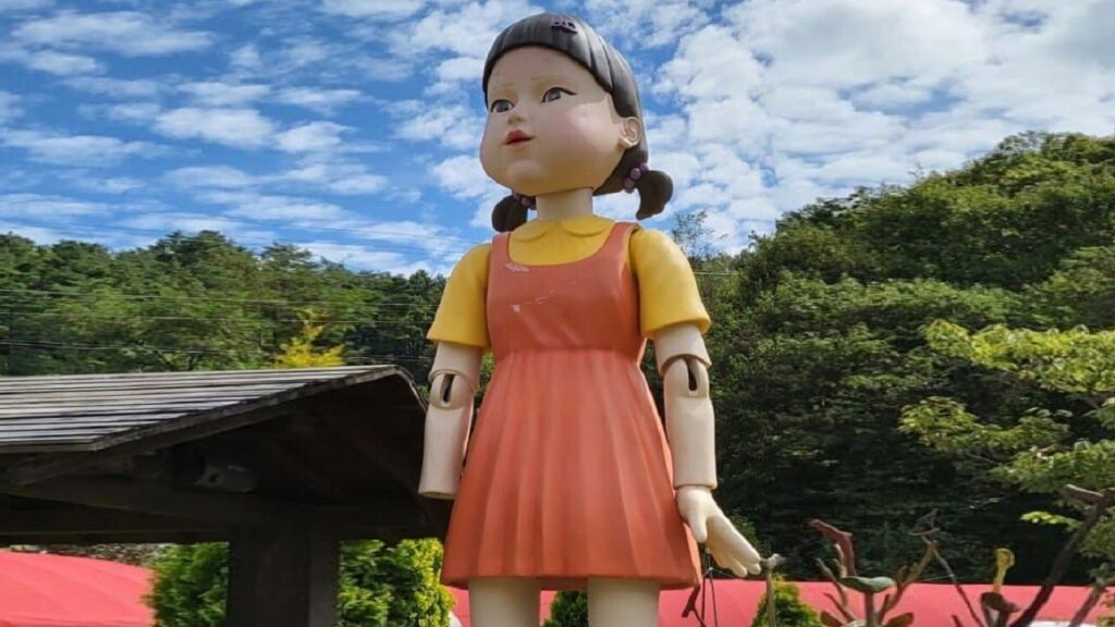 Muñeca real de 'El juego del calamar'