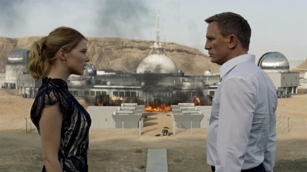 Léa Seydoux y Daniel Craig en escena de 'Spectre'