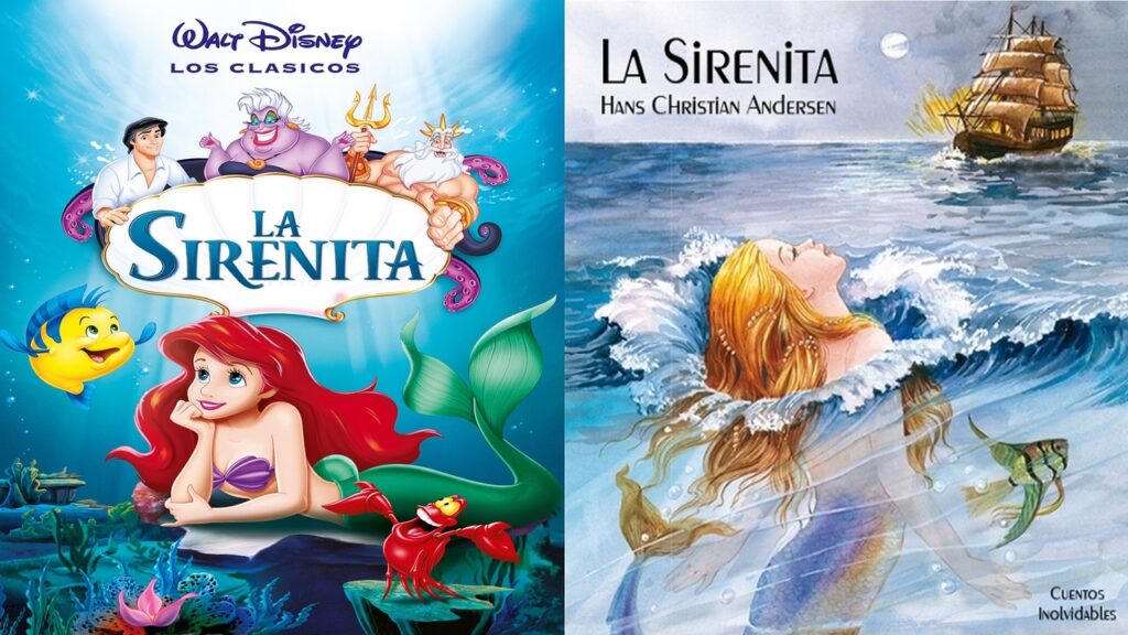 Película y libro de 'La sirenita'