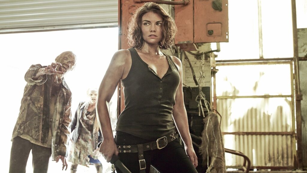 Maggie en 'The walking dead'