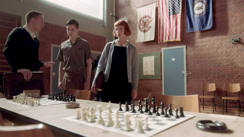 Beth Harmon en 'Gambito de dama'