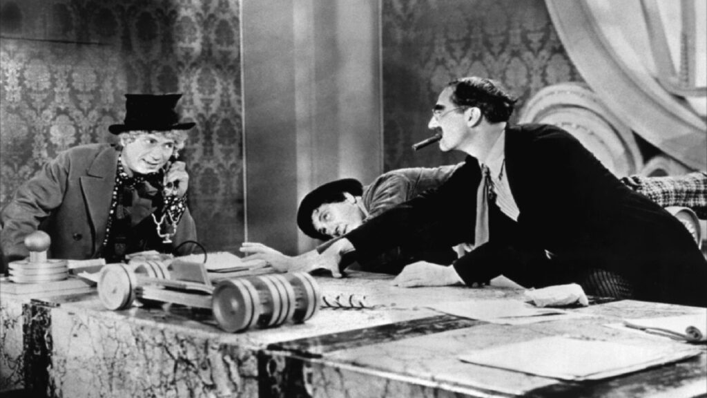 Harpo, Chico y Groucho Marx