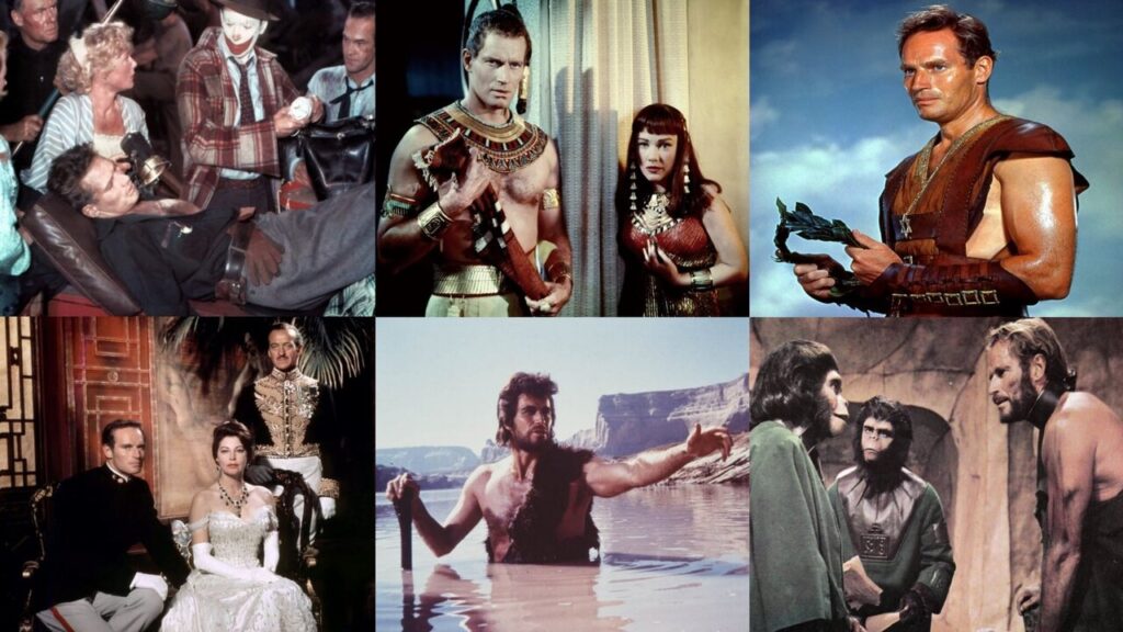 Películas de Charlon Heston