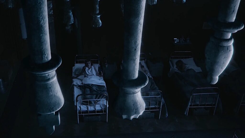 Ajedrez en el techo en 'Gambito de dama'