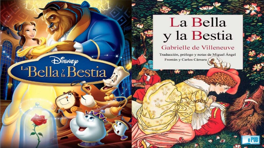 Película y libro de 'La bella y la bestia'