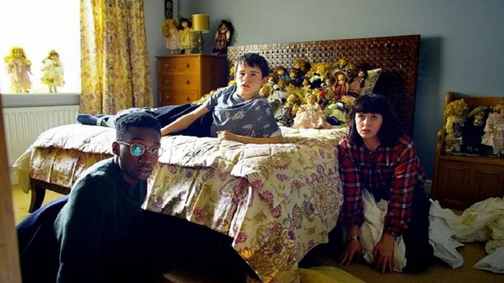 Ian, Oliver y Beckie en 'Utopía'