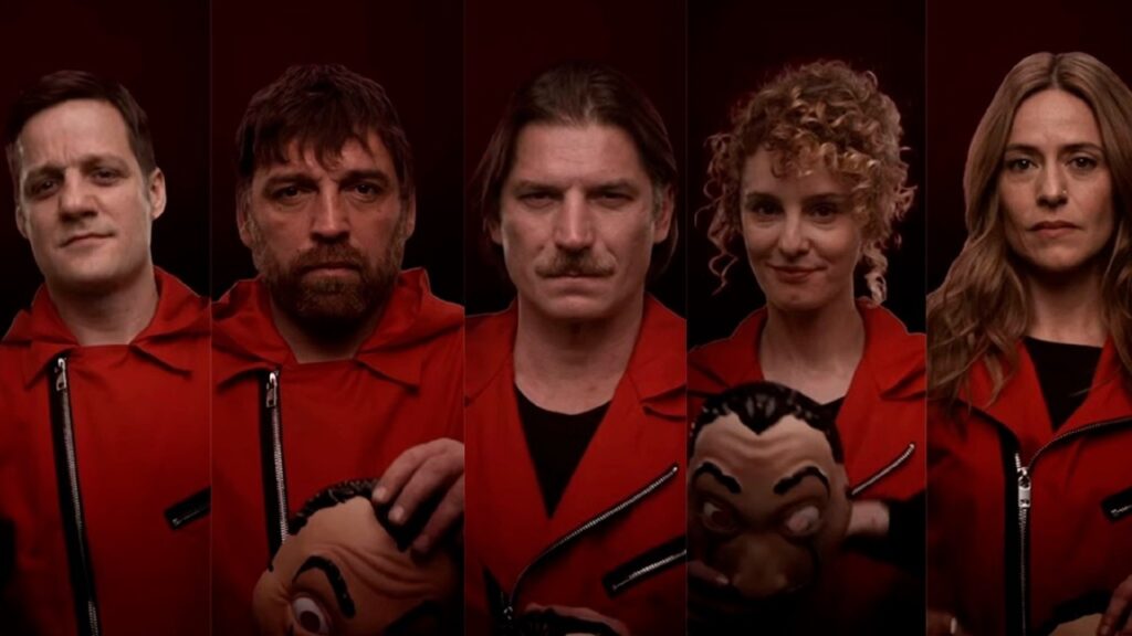 Nuevos atracadores en 'La casa de papel'