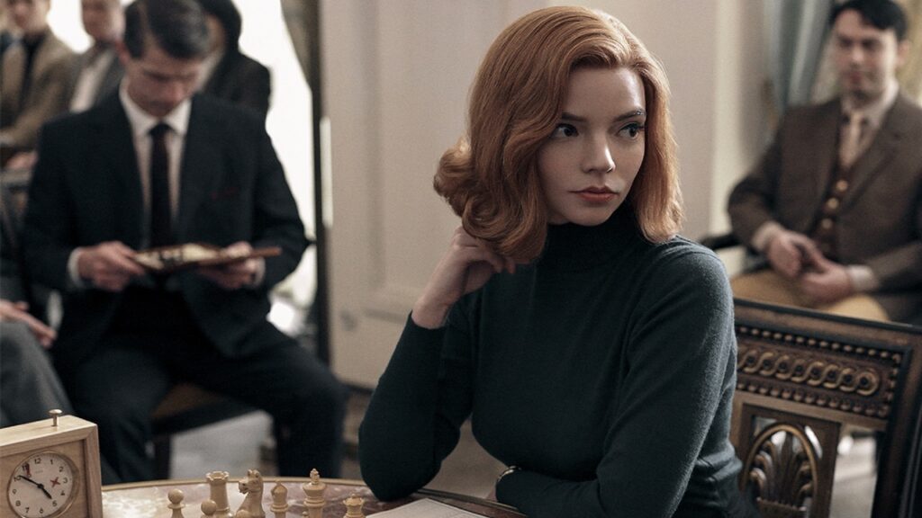 Anya Taylor-Joy en 'Gambito de dama'