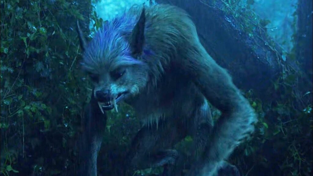 Enid como lobo alfa en 'Miércoles'