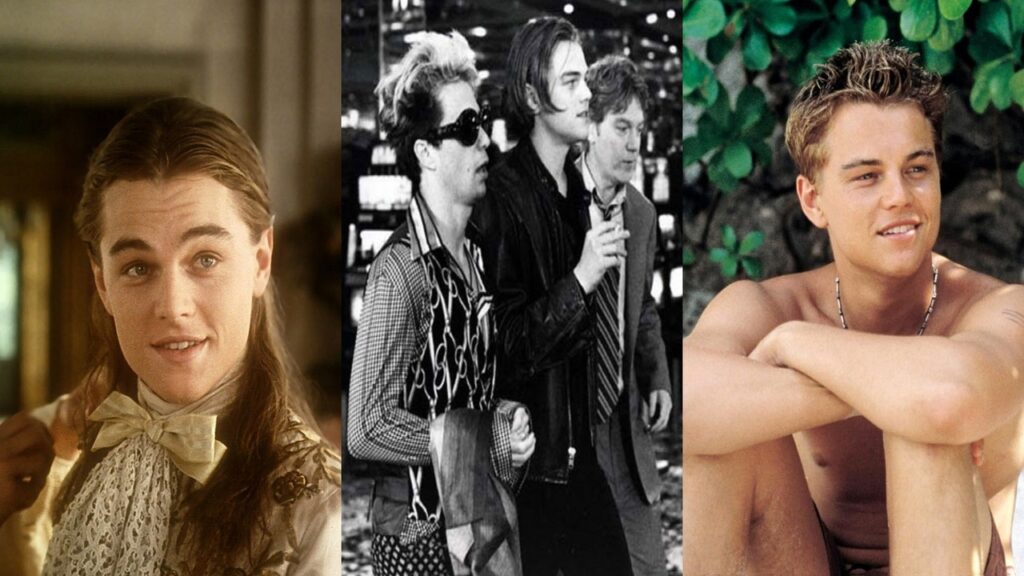 Leonardo DiCaprio en diversos papeles