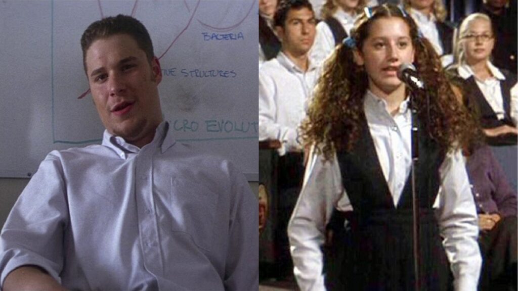 Seth Rogen y Ashley Disdale en 'Donnie Darko'