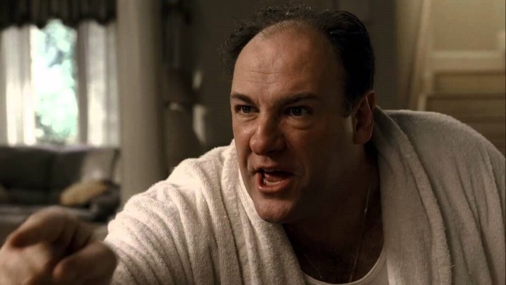 James Gandolfini en escena de 'Los Soprano'