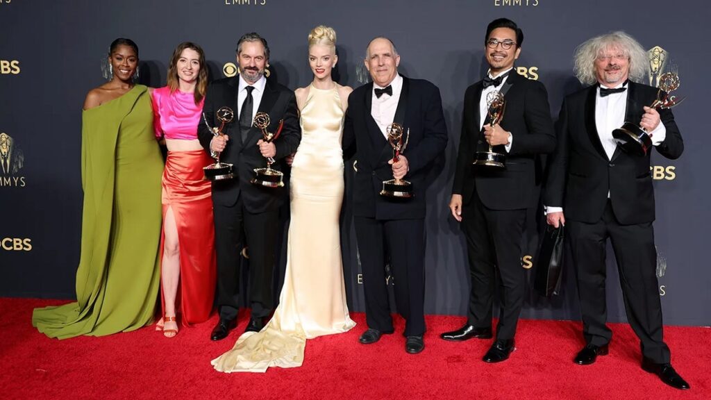 Premiados de 'Gambito de dama' en los premios Emmy
