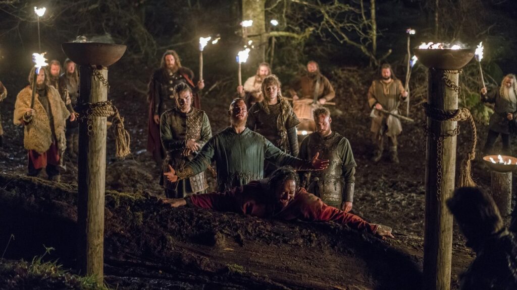 Águila de sangre en 'Vikingos'