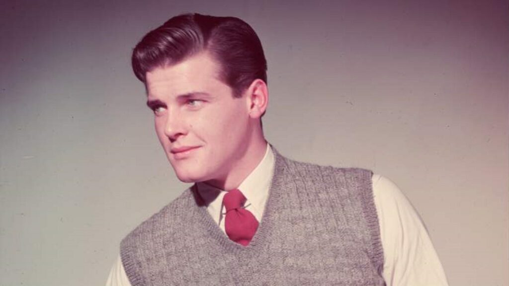 Joven Roger Moore