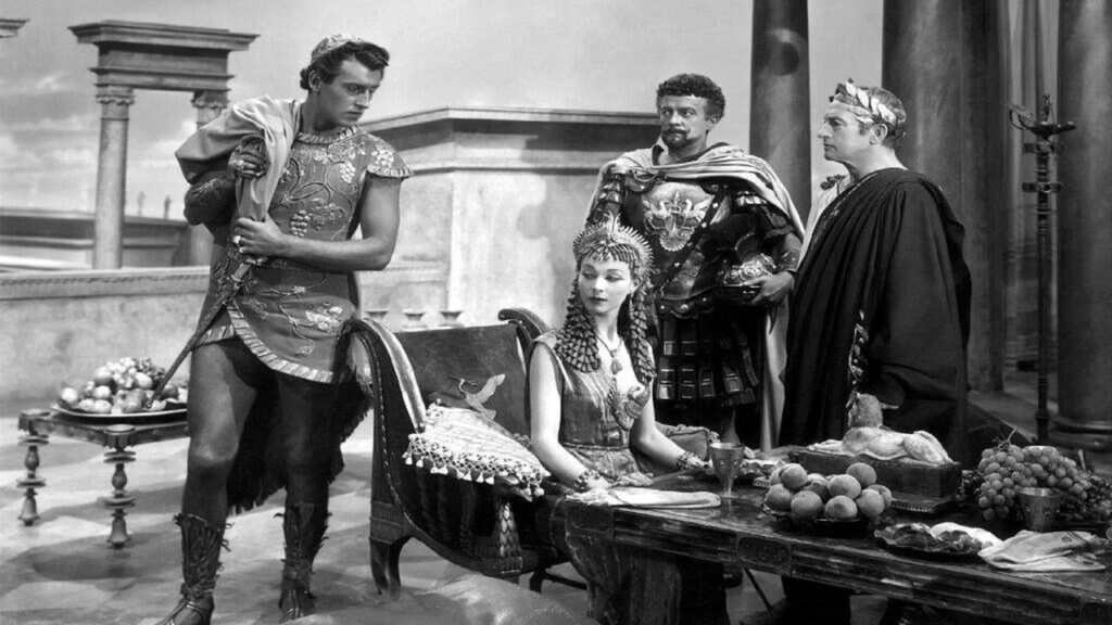 Escena de "César y Cleopatra'