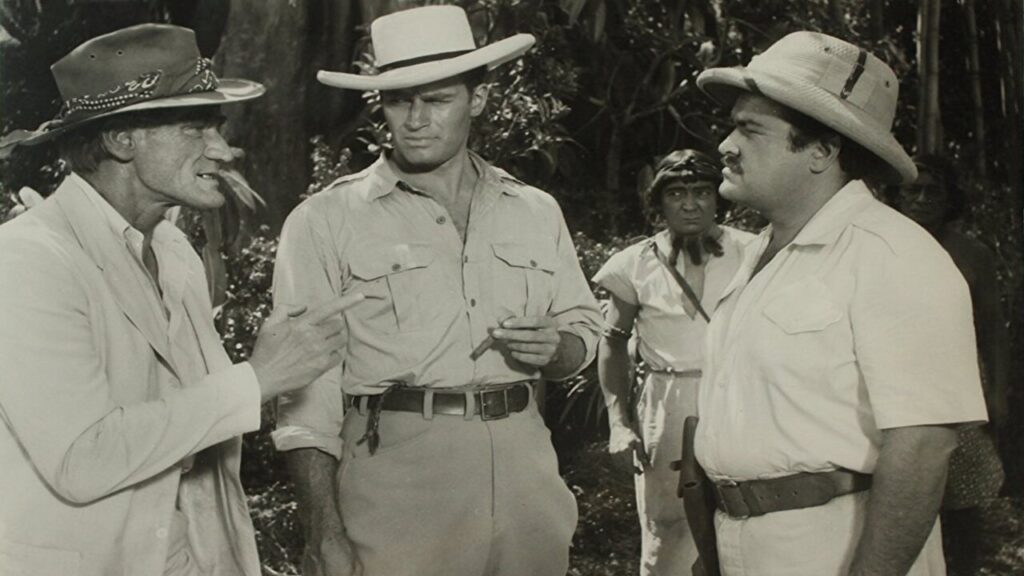 Charlon Heston en 'Cuando ruge la marabunta'