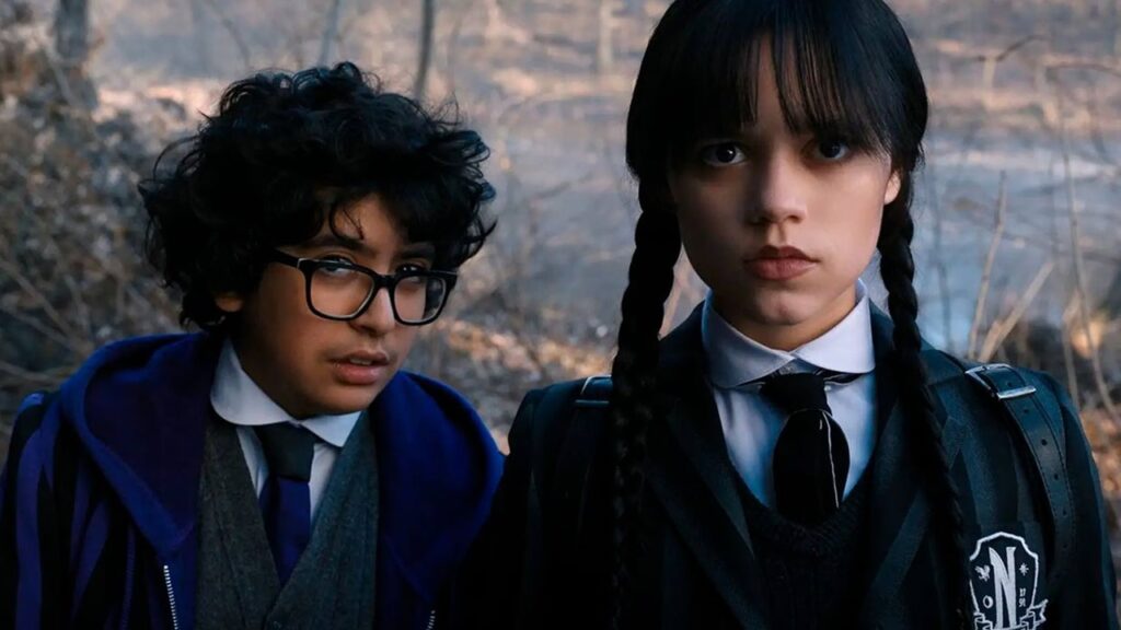 Eugene y Miércoles en 'Wednesday'