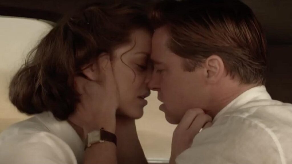 Cotillard y Pitt en 'Aliados'