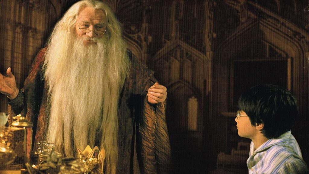 Richard Harris en 'Harry Potter'