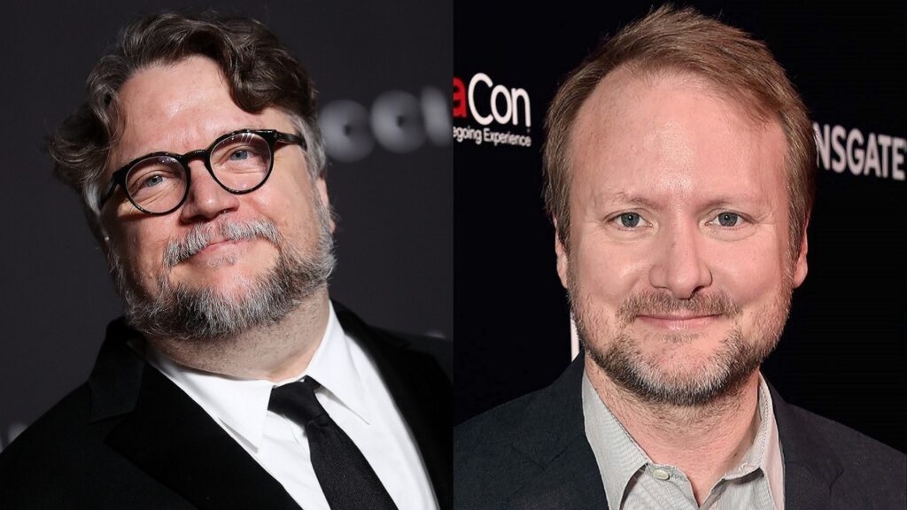 Guillermo del Toro y Rian Johnson