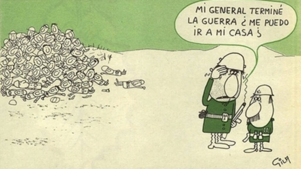 Viñeta de Miguel Gila