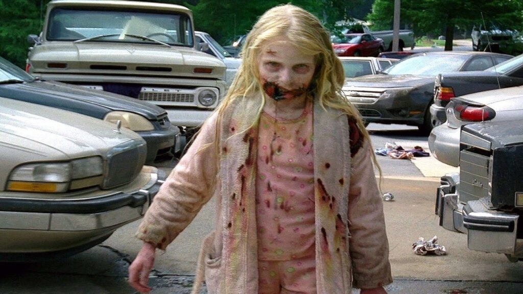 Primer zombie en 'The walking dead'