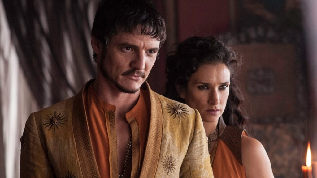 Oberyn Martell y su novia en 'Juego de tronos'
