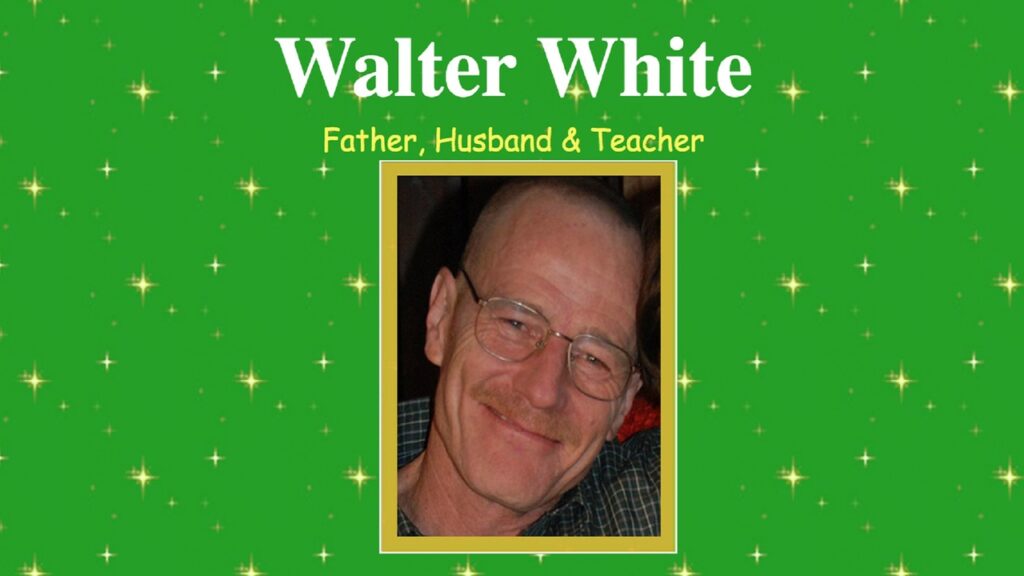 Página web 'Save Walter White'