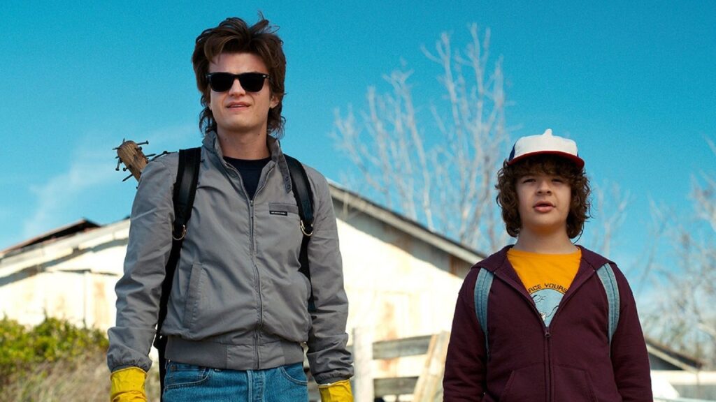Steve y Dustin en 'Stranger things'