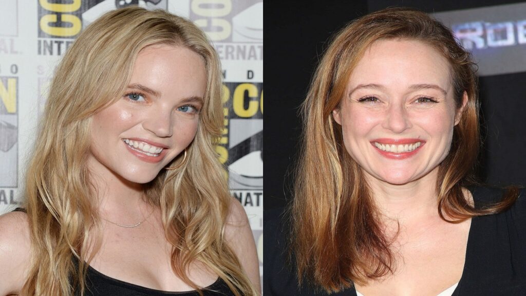 Tamzin Merchant y Jennifer Ehle