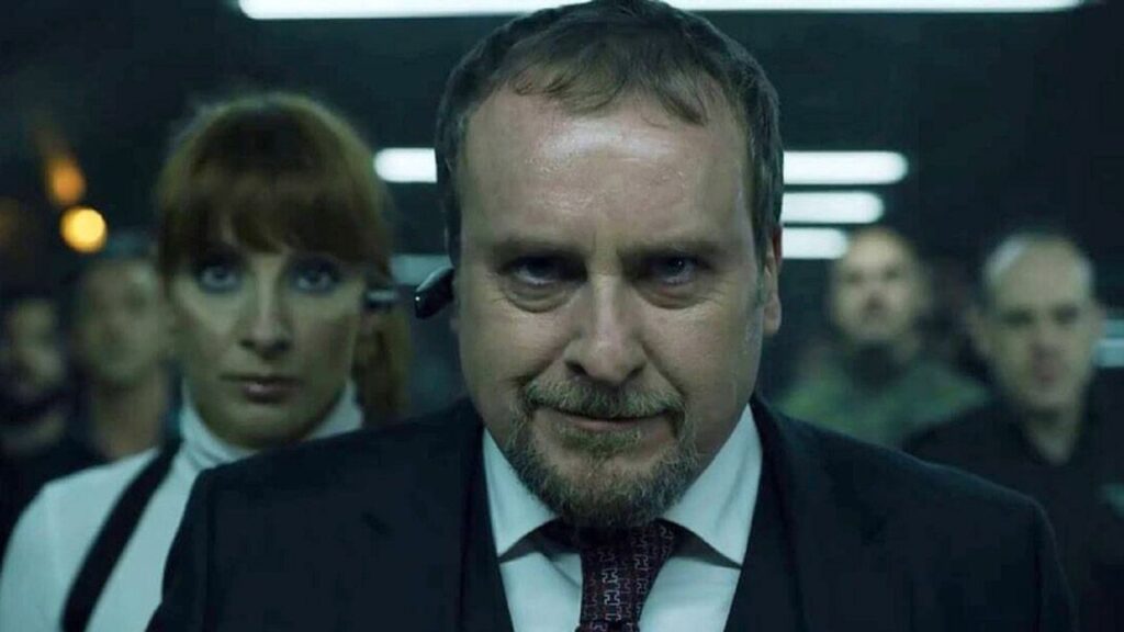 Comisario en 'La casa de papel'
