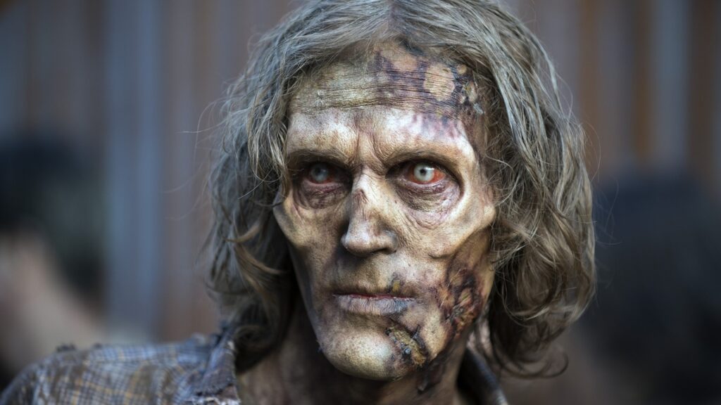 Zombie en 'The walking dead'